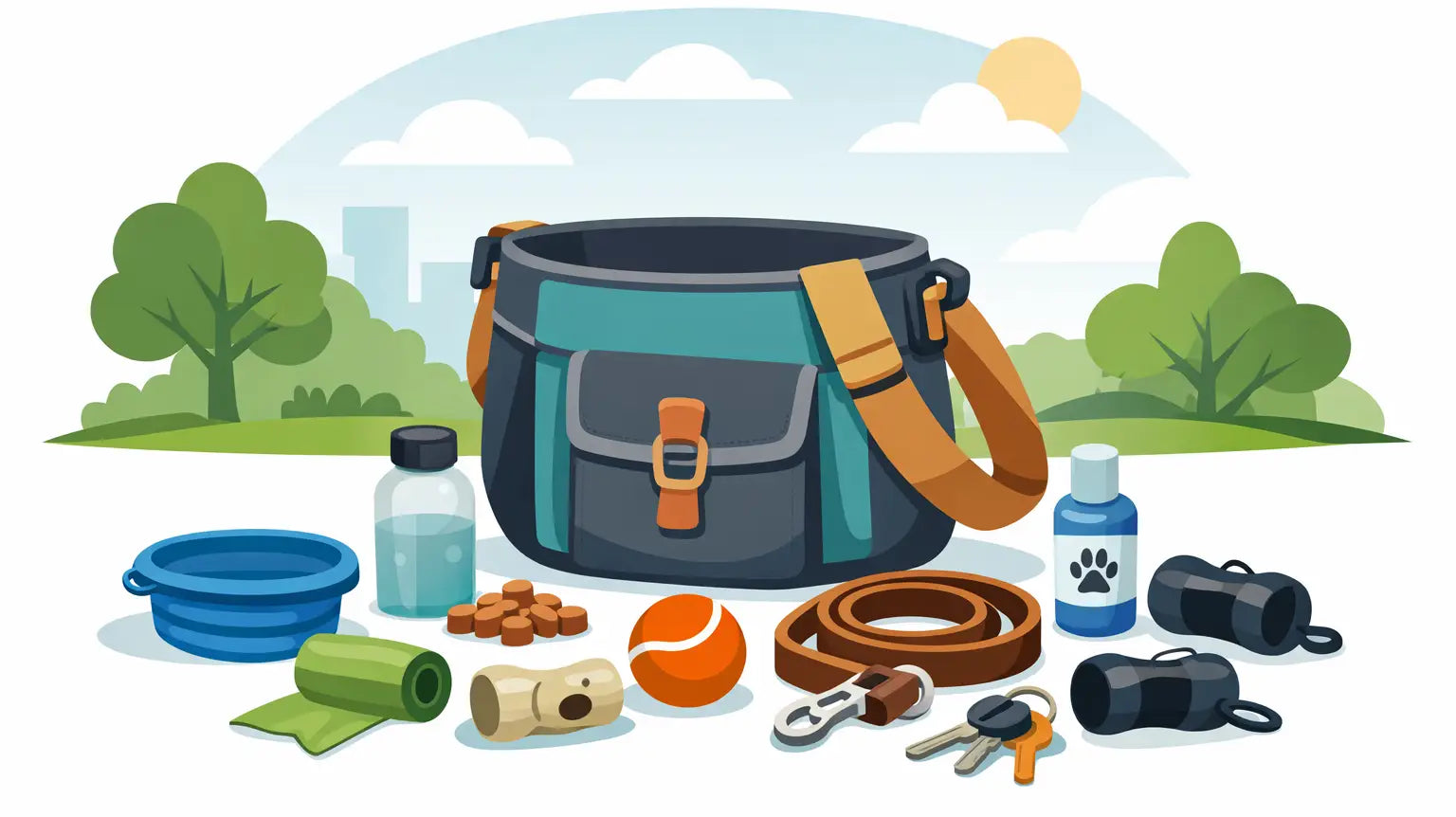 What Should a Dog Walking Bag Hold?