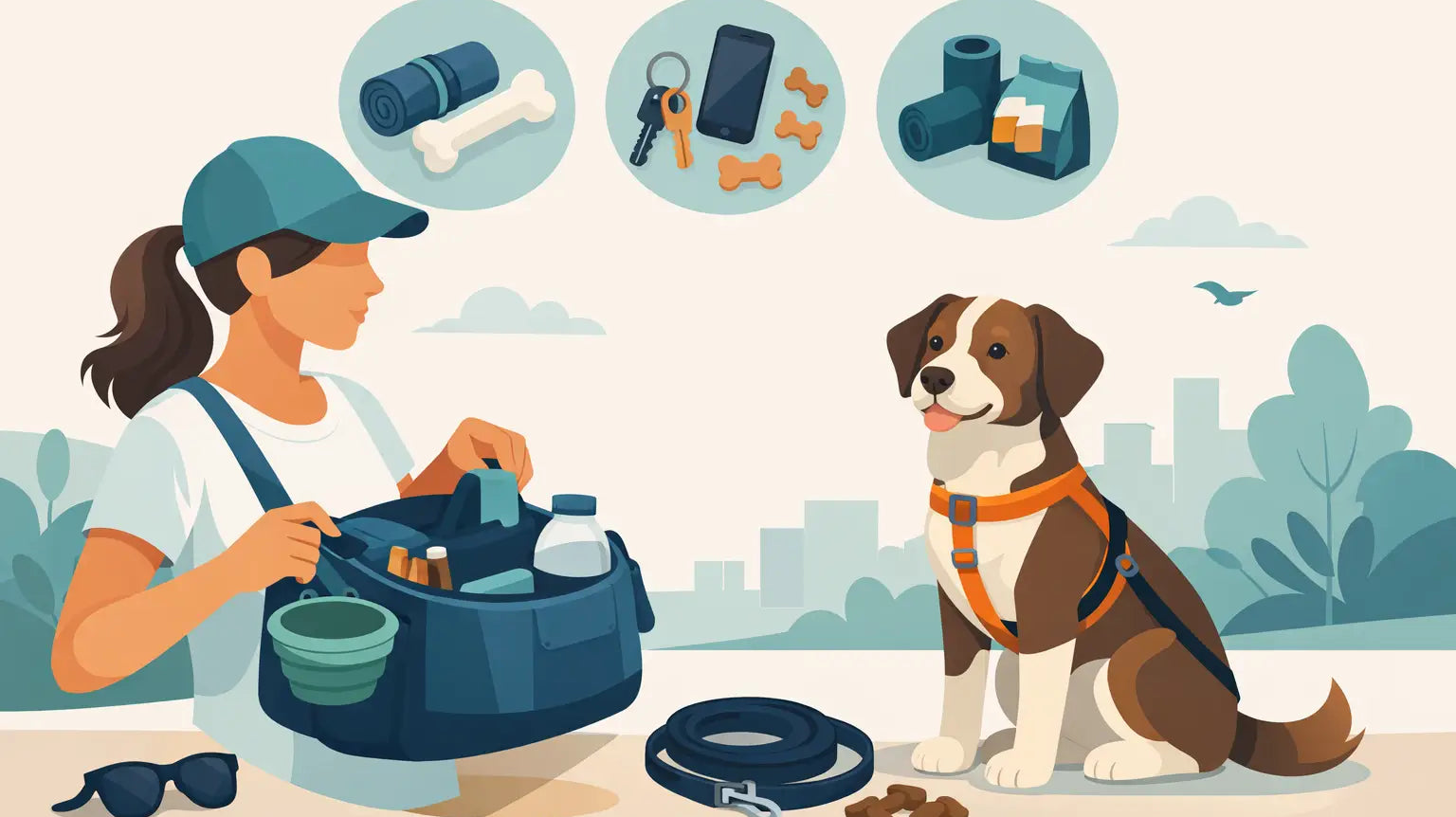 How to Choose a Dog Walking Bag