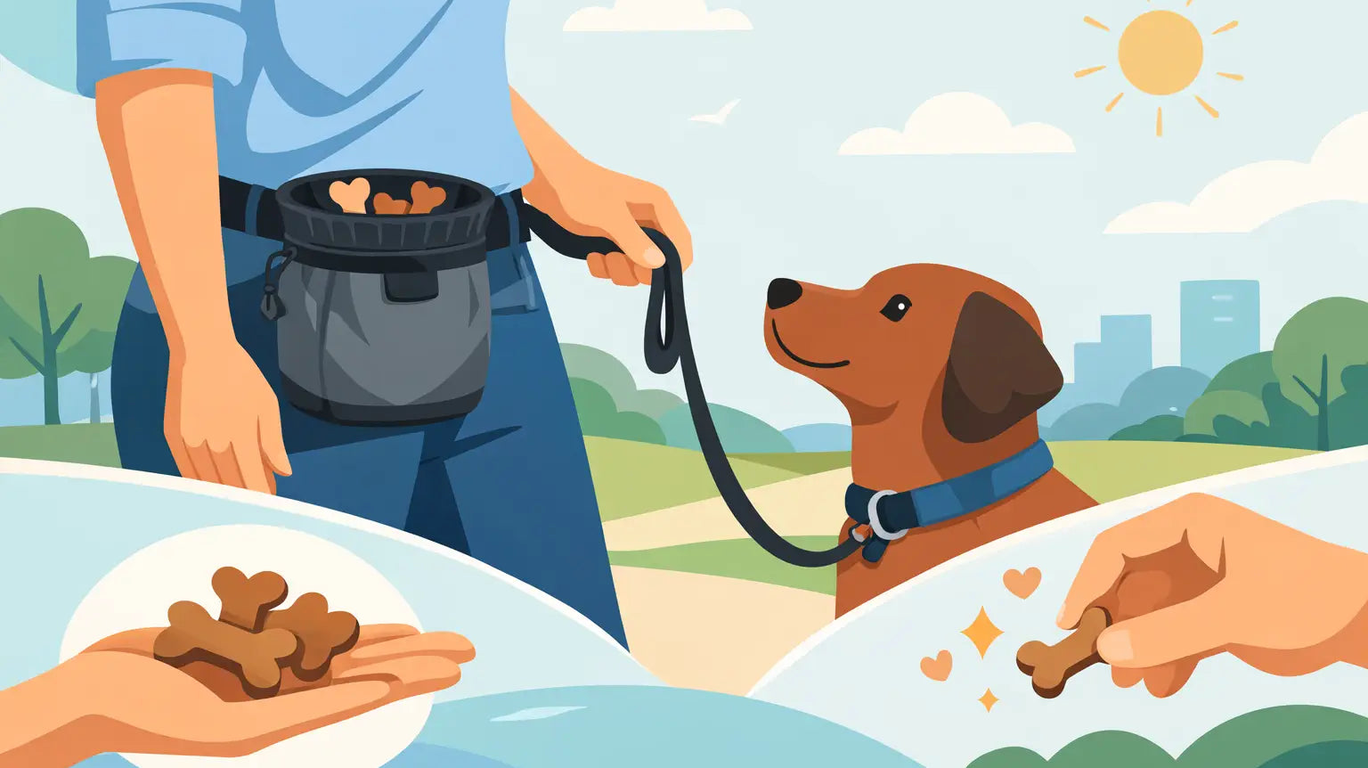 Why Use a Dog Treat Pouch on Walks?