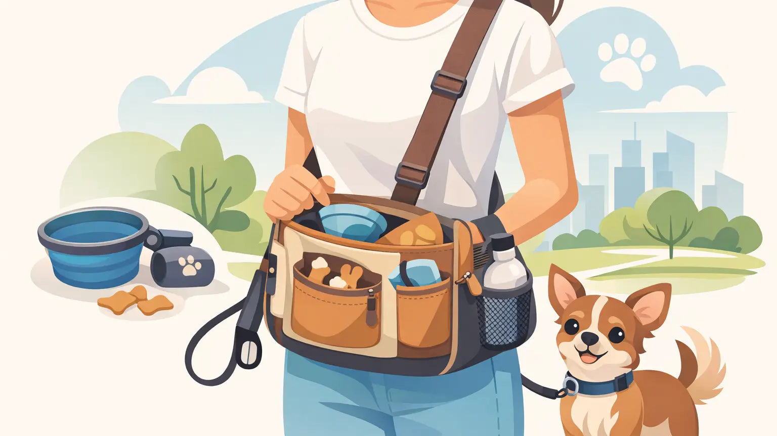 Best Dog Walking Bag for Small Dogs