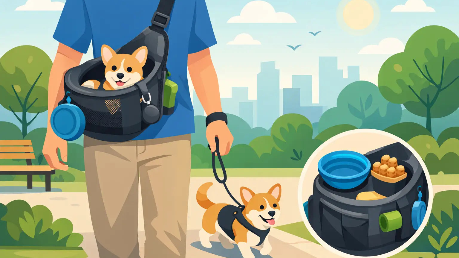 Crossbody Dog Bag Review for Daily Walks