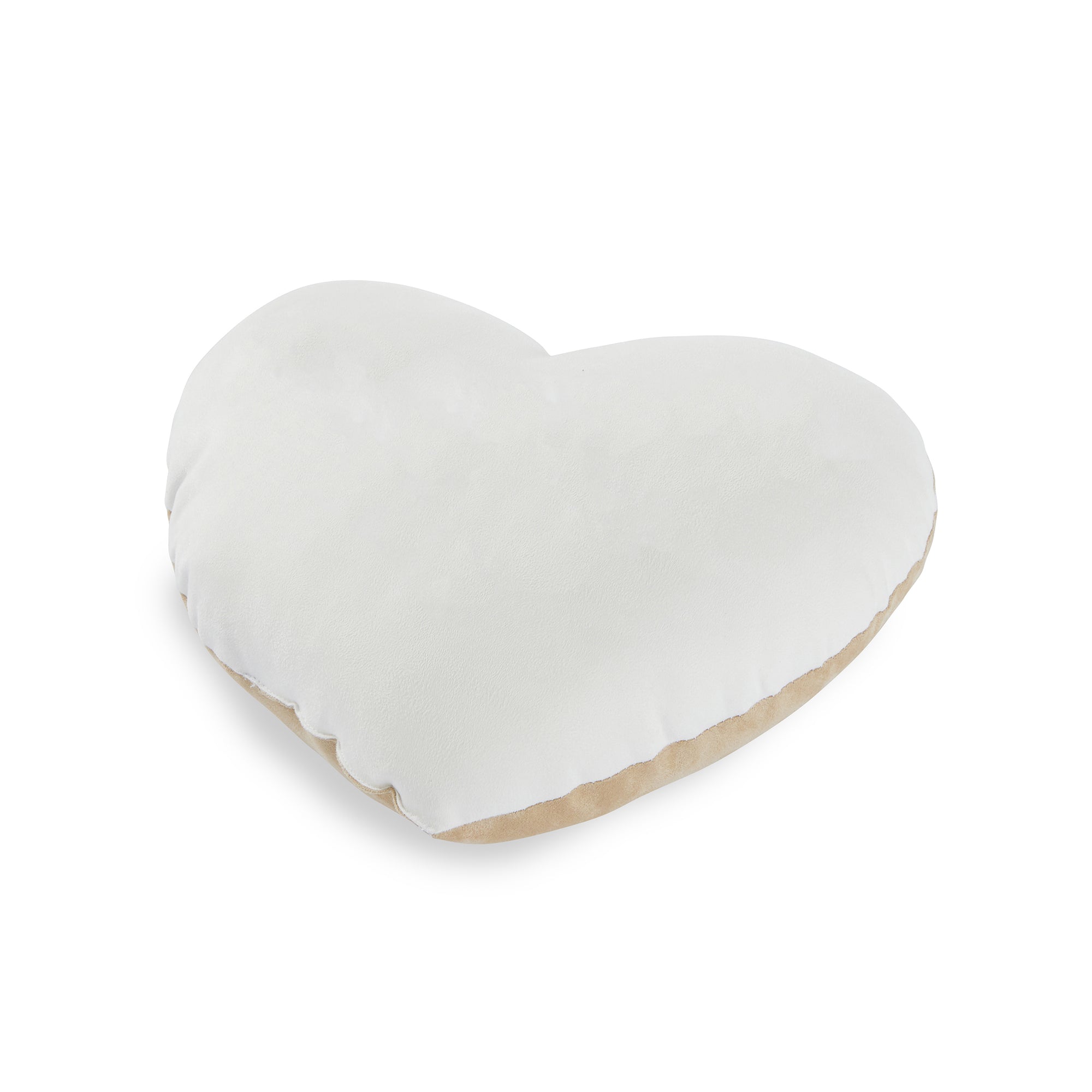 Custom Dog Photo Cushion - Heart Shaped - Faux Suede Cushions Prodigi