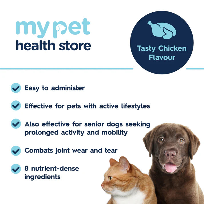 Pet Joint Support for Cats & Dogs Pet Supplement My Pet Health Store