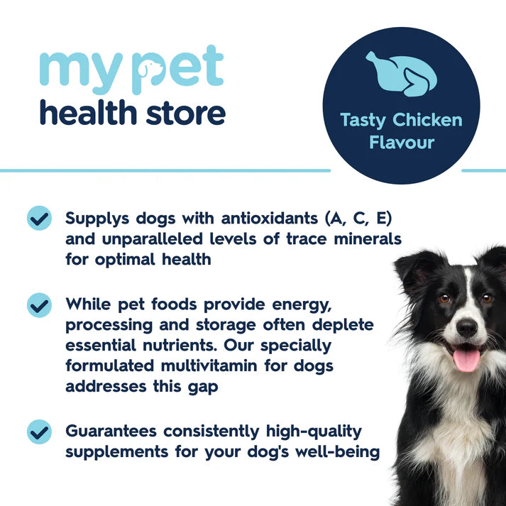 Multivitamin for Dogs Pet Supplement My Pet Health Store