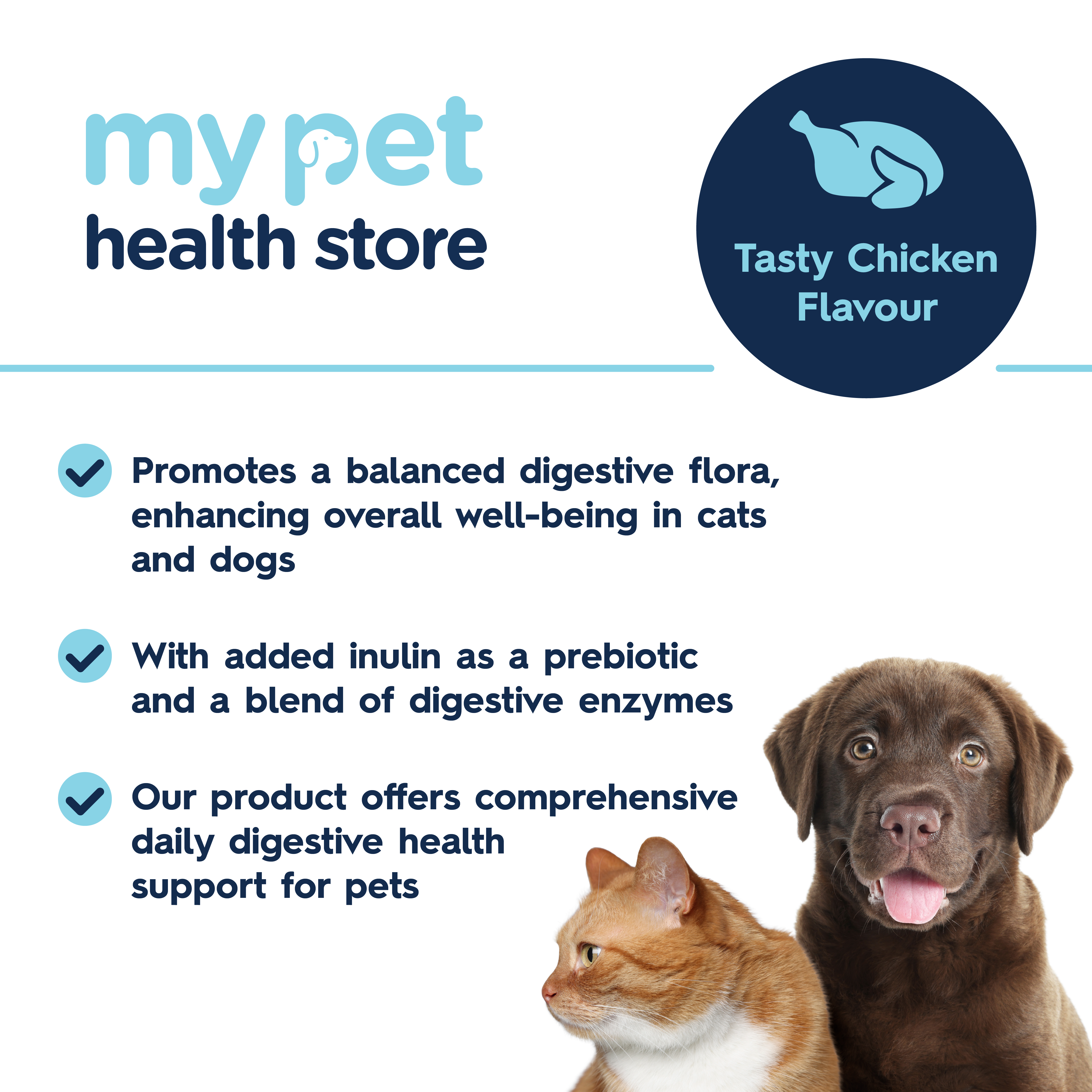 Probiotic for Cats & Dogs Pet Supplement My Pet Health Store