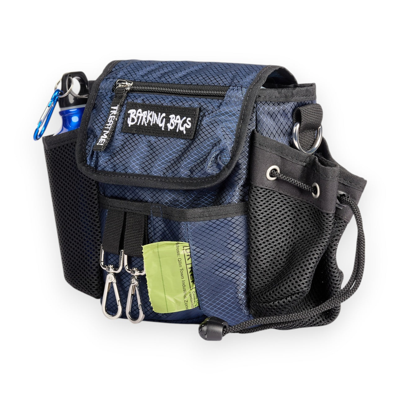 The Original Dog Walking Bag - Midnight Blue Vegan Barking Bags