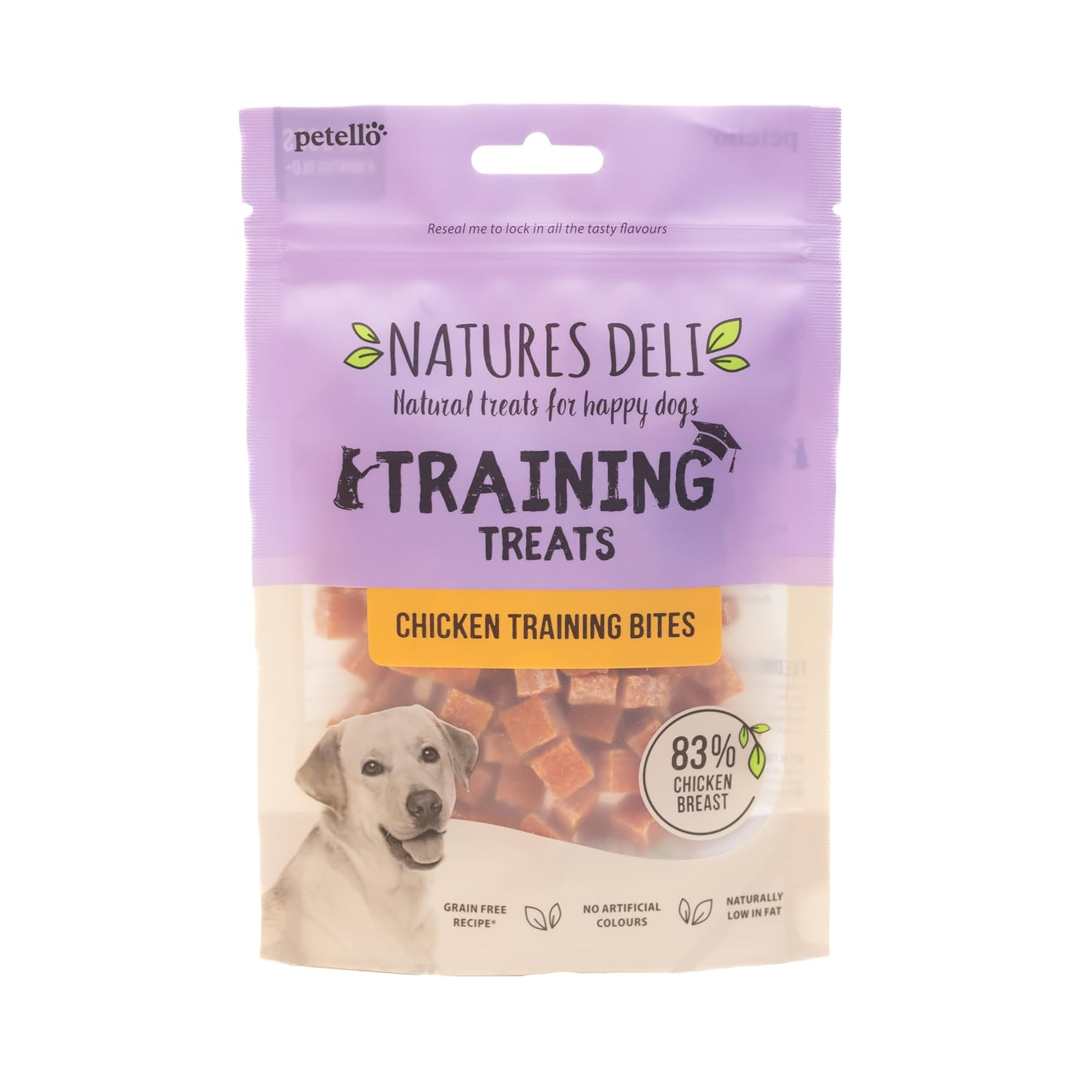 Natures Deli Chicken Training Bites 100g Dog Supplies Natures Deli