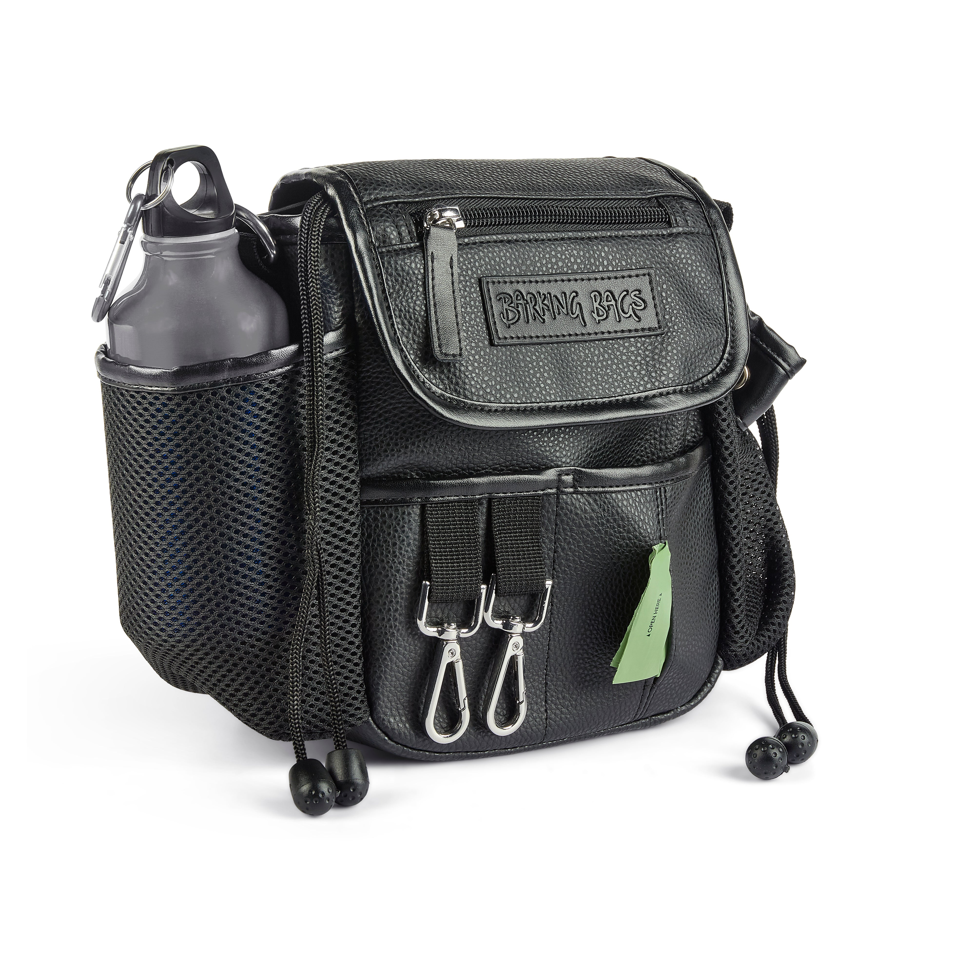 The Original Bag - Slate Black Leather Trim Barking Bags