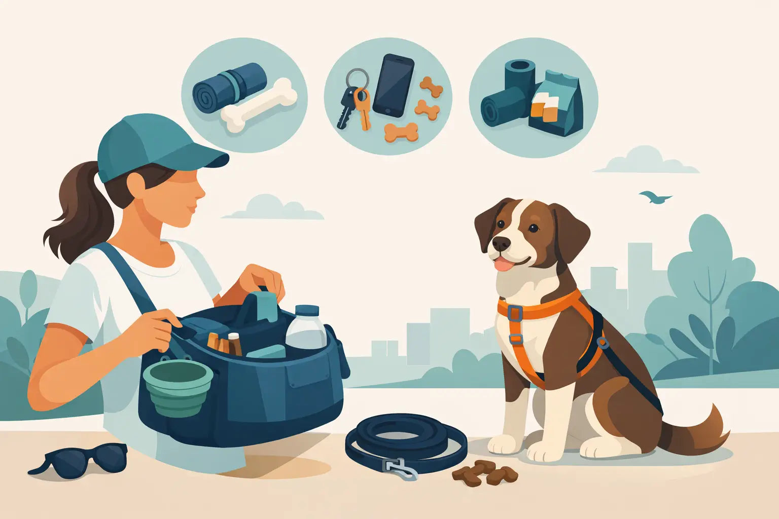 How to Choose a Dog Walking Bag