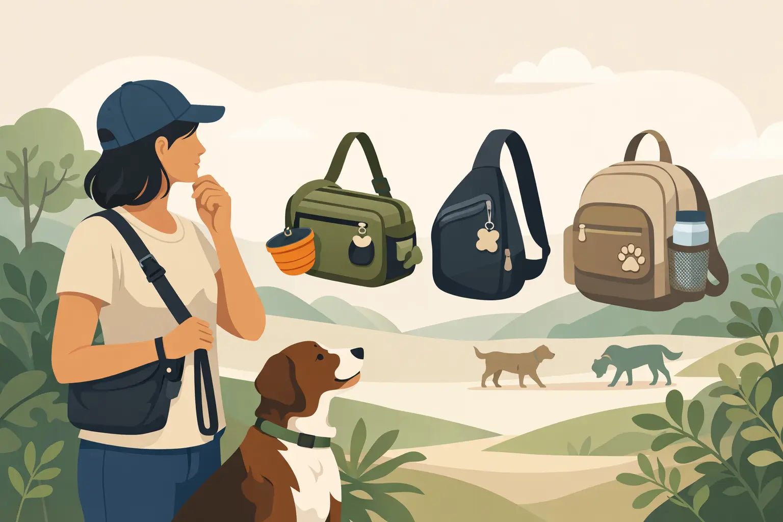 How to Choose a Stylish Dog Walking Bag