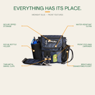 The Original Bag in Midnight Blue - front features
