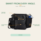 The Original Bag in Black - rear features