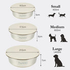 Lid-it® Bowl with Stay-Fresh Lid - Beige Dog Supplies Pup & Kit