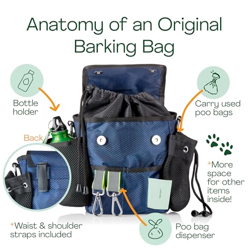 The Original Bag - Midnight Blue Vegan Barking Bags