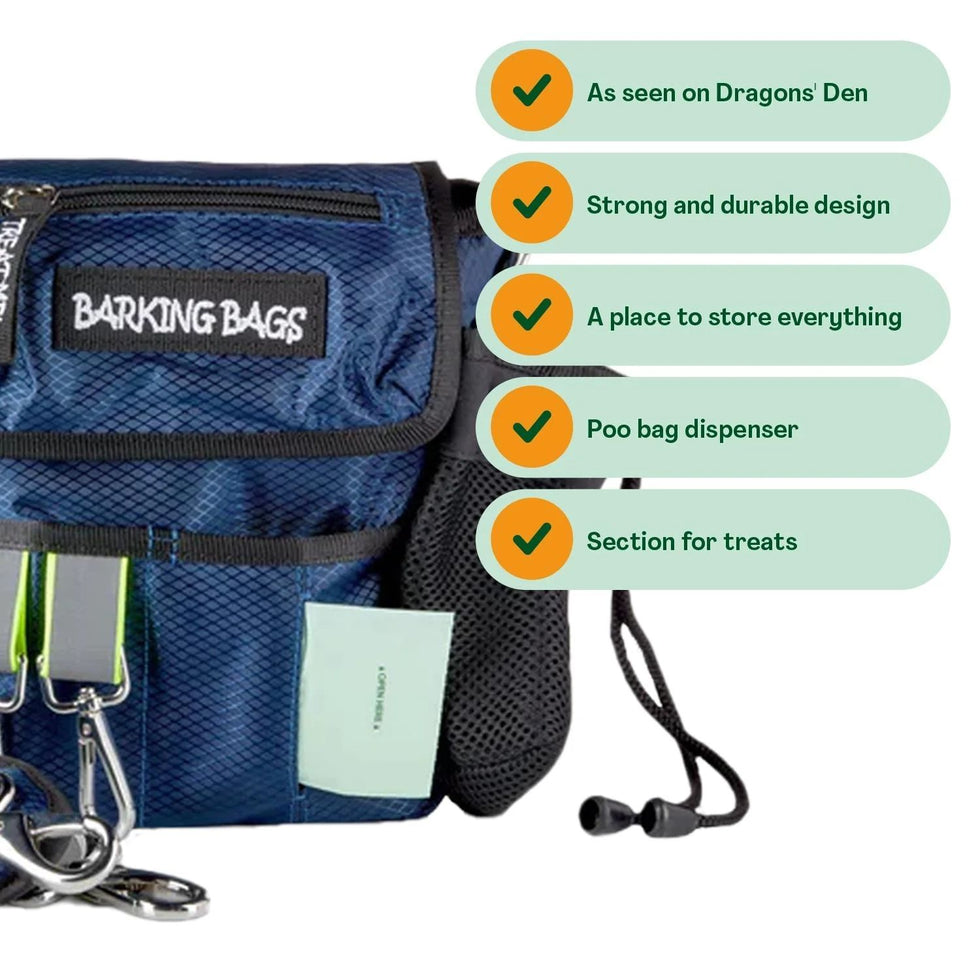 Barking Bags The Original Dog Walking Bag As Seen On Dragons' Den