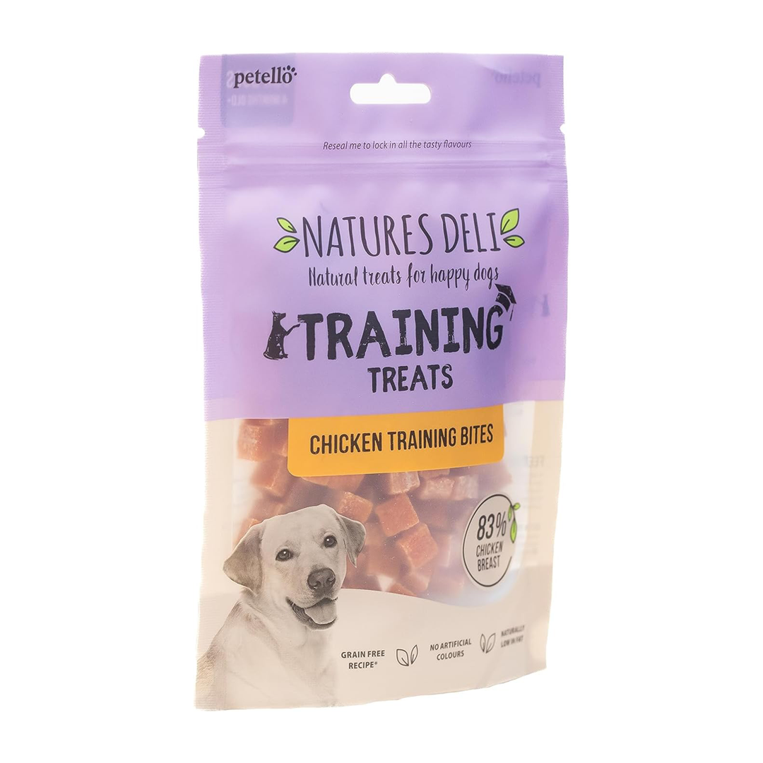 Natures Deli Chicken Training Bites 100g Dog Supplies Natures Deli   