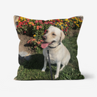 Custom Dog Photo Cushion - Square - Faux Suede Cushions Prodigi   