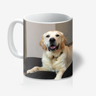 Custom Dog Photo Mug - White Cushions Prodigi   