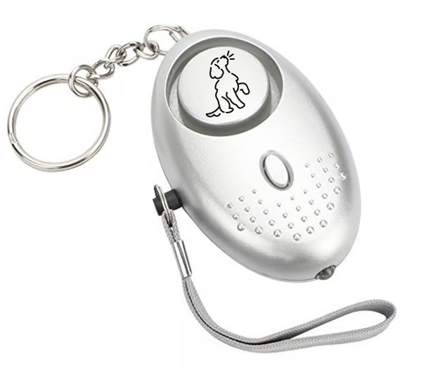 Panic Alarm & Torch For Dog Walking  Barking Bags   